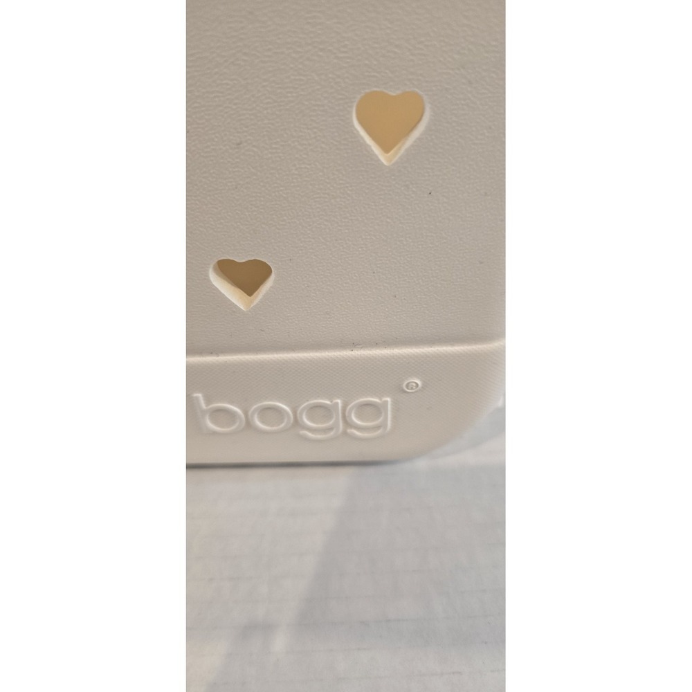 Bogg Baby Boggs Tote Bag Cloud with Hearts 11.5 X 8.5 X 4.5 New Beach - Picture 12 of 12